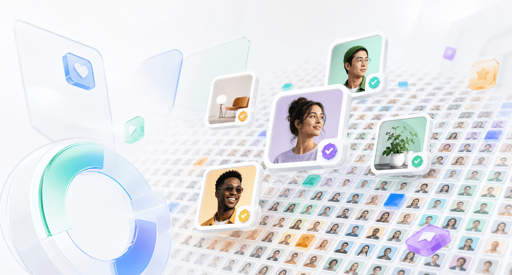 Featured profile spotlight on the Million Profile grid